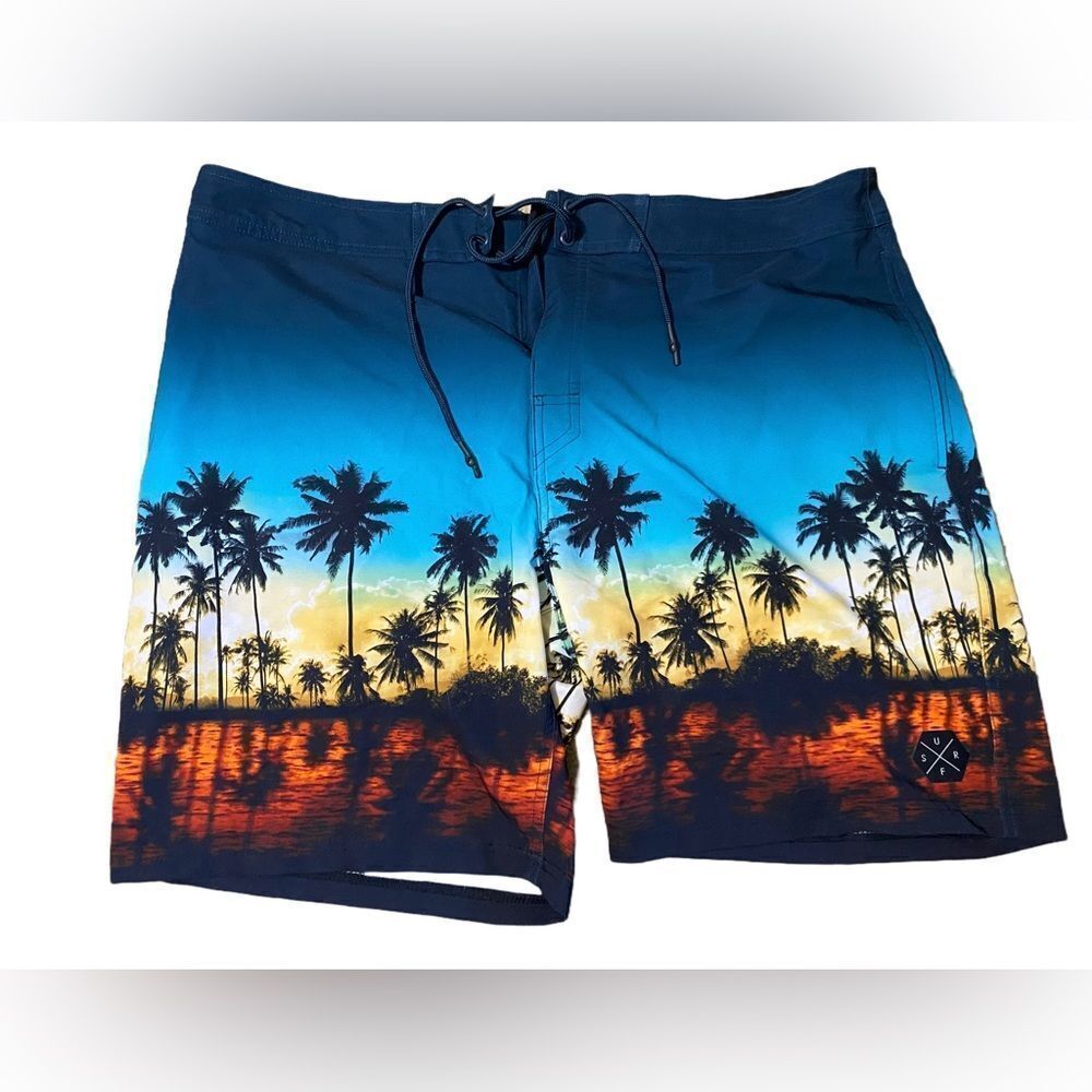 No Boundaries Palm Tree Board Shorts